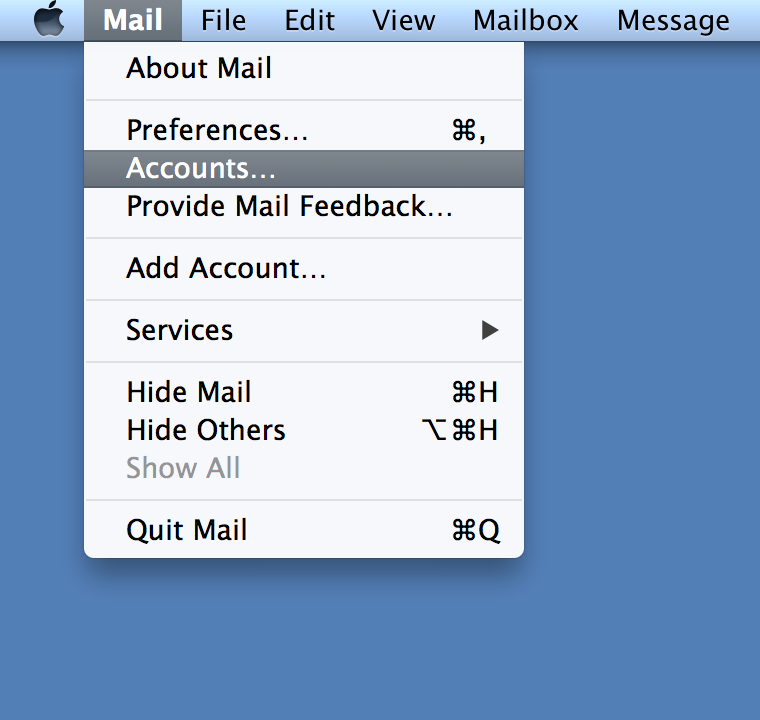 set up email on mac mail